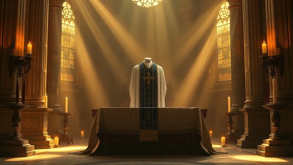 Dream symbol: priestly garments: scenarios: Dream of Seeing Priestly Garments in a Temple