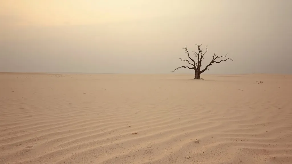 Dream symbol: sand pit: symbolism: Desolation and Emptiness