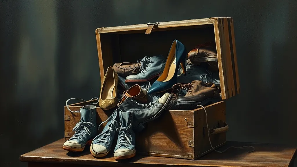 Dream symbol: box of shoes: symbolism: Concealed Emotions and Feelings