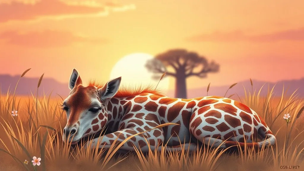 Dreaming of Sleeping Giraffes: Meaning & Interpretation