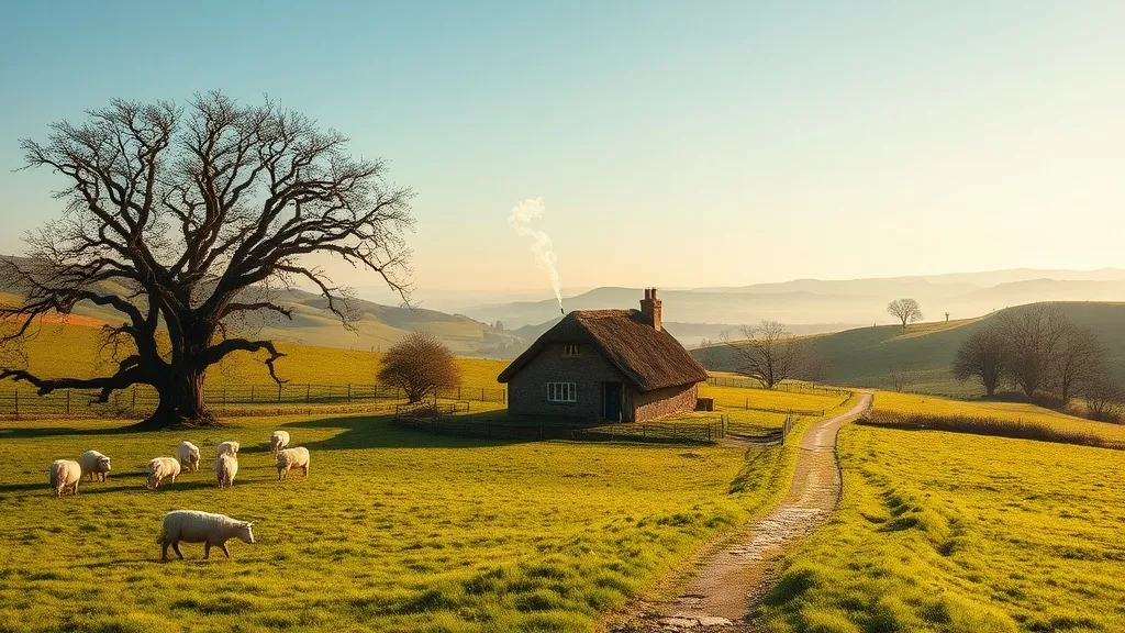 Dream symbol: english countryside: scenarios: Dreaming of a serene English countryside