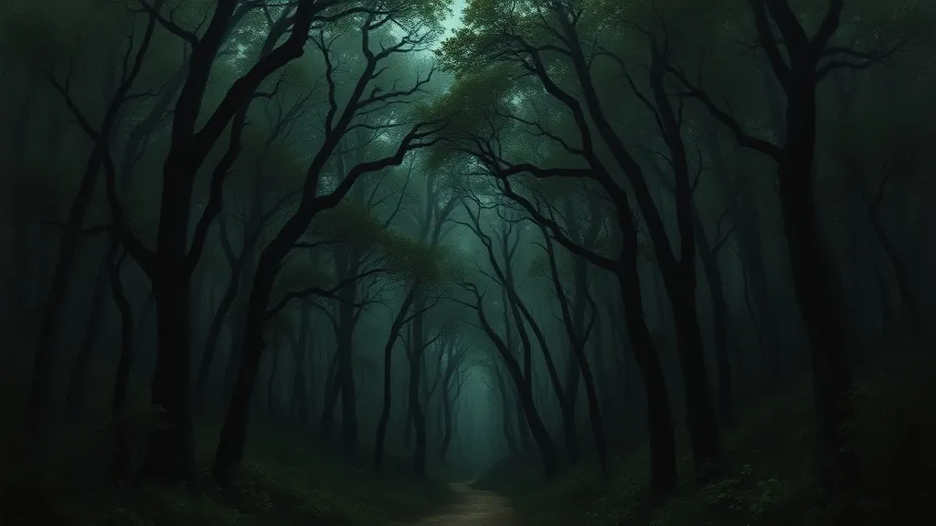 Dream symbol: thickness: scenarios: Dream of a Thick Forest