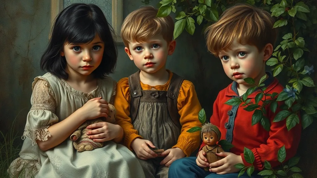 Dream symbol: three kids: symbolism: Unresolved Childhood Issues and Innocence