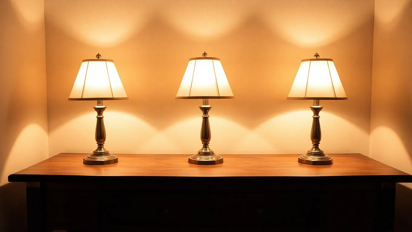 Dream symbol: three table lamps: symbolism: Illumination and Enlightenment in Personal Life Dream symbol: three table lamps: symbolism: Illumination and Enlightenment in Personal Life