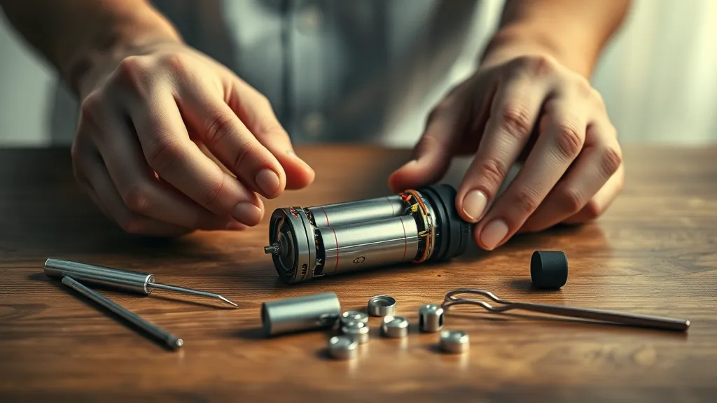 Dream symbol: torch battery: scenarios: Dream of Disassembling a Torch Battery