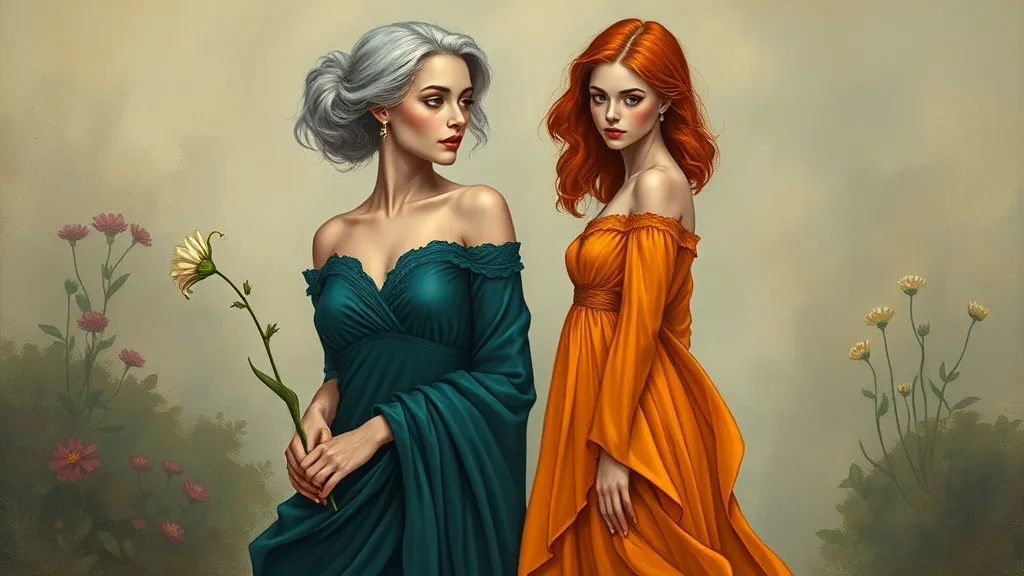 Dream symbol: two female characters: demographics: Sisters Dreaming of Two Women