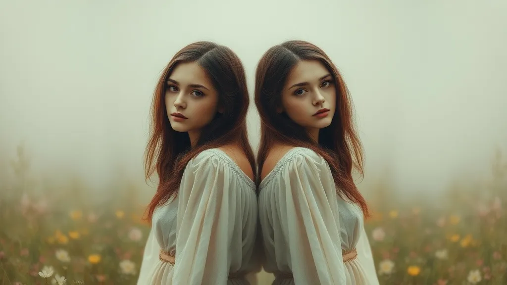 Dream symbol: two young women: scenarios: Dream About Two Young Women with Similar Appearance