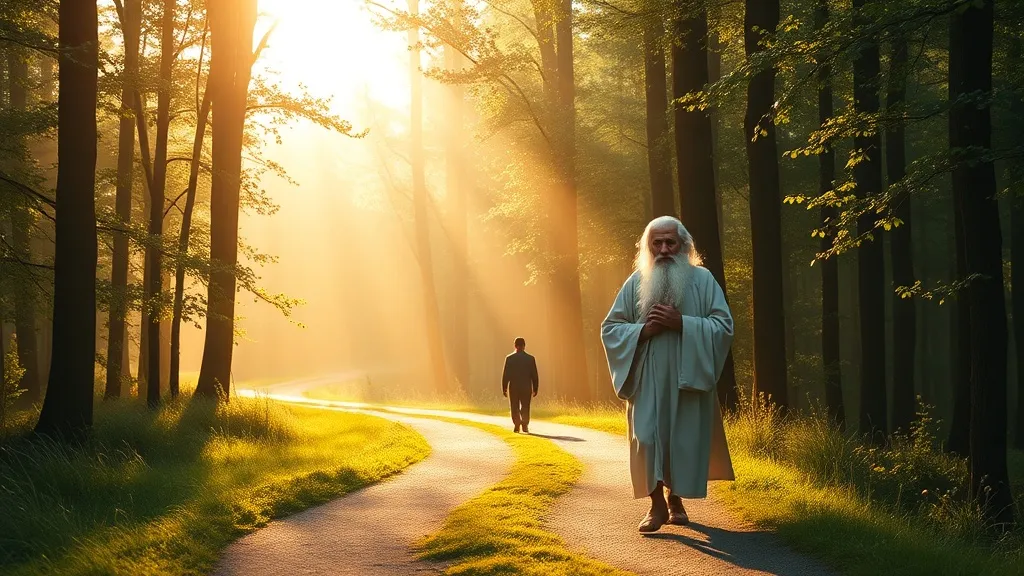 Dream symbol: white old man: scenarios: Dream of a White Old Man Leading the Way
