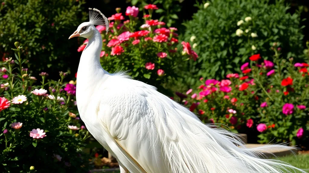 Dream symbol: white peacocks: symbolism: Purity