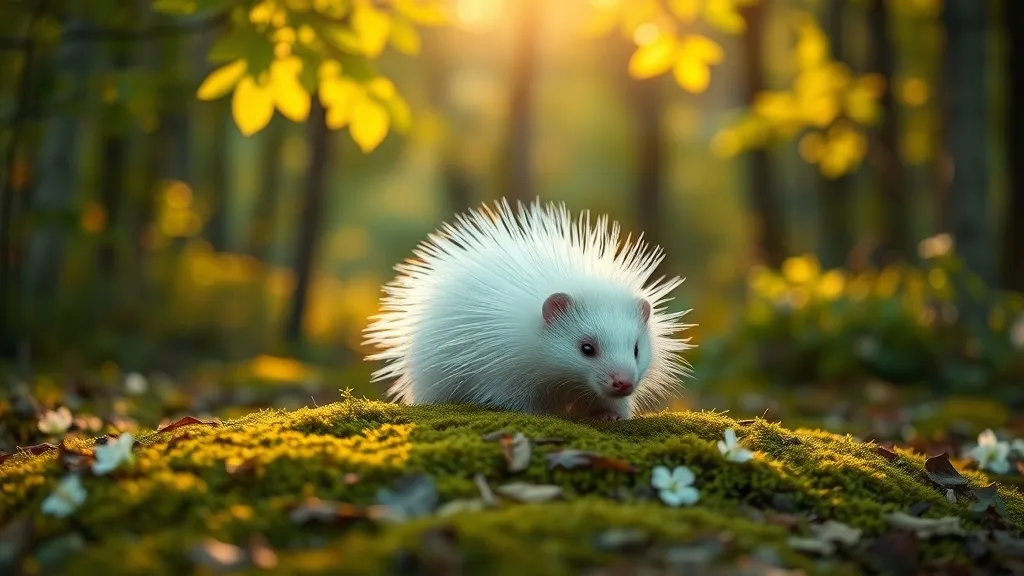 Dream symbol: white porcupine: demographics: Animal Lovers and White Porcupine Dream Symbols