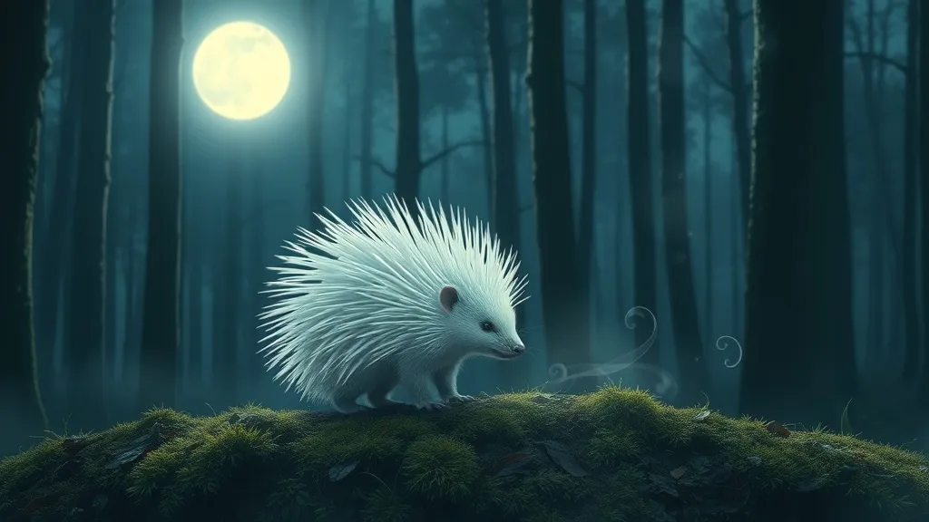 Dreaming of a White Porcupine Meaning