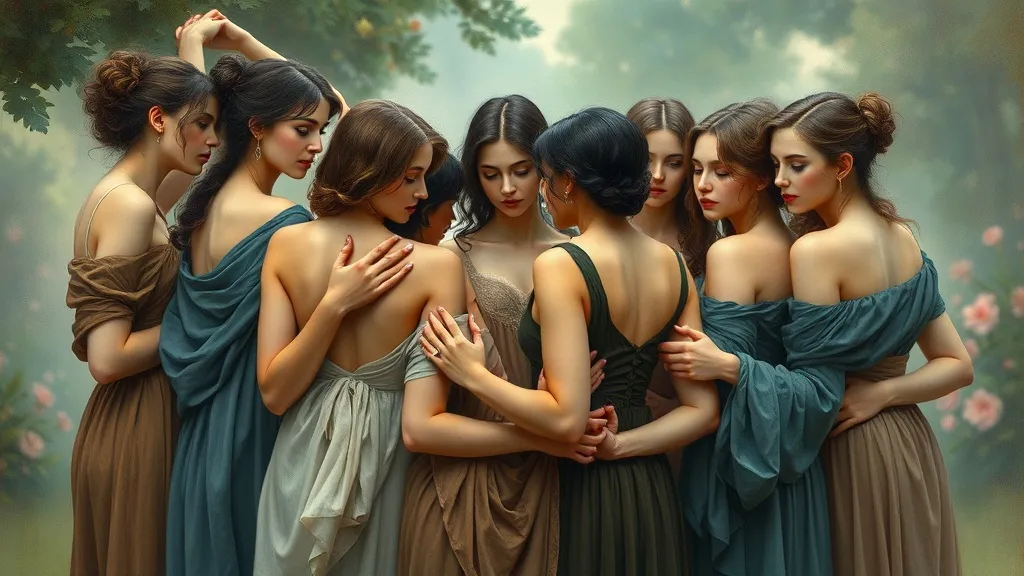 Dream symbol: group of females: symbolism: Navigating Female Relationships and Dynamics