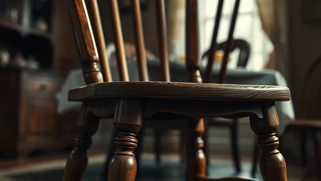Dream symbol: wooden dining room chair: symbolism: The Significance of Past Family Experiences and Memories