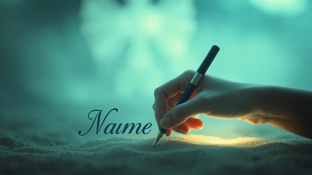 Dreaming of Writing Your Name: Meaning & Interpretation