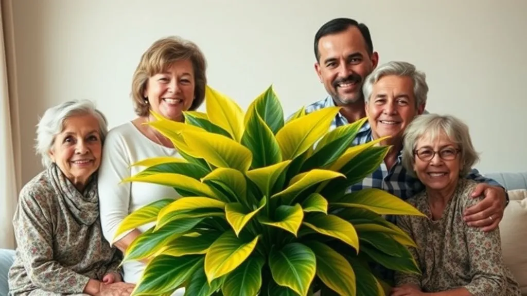 Dream symbol: yellow croton plant: demographics: People with Strong Family Ties