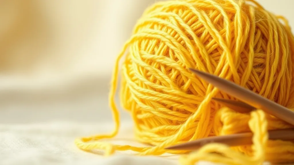Dream symbol: yellow knit wool: intro