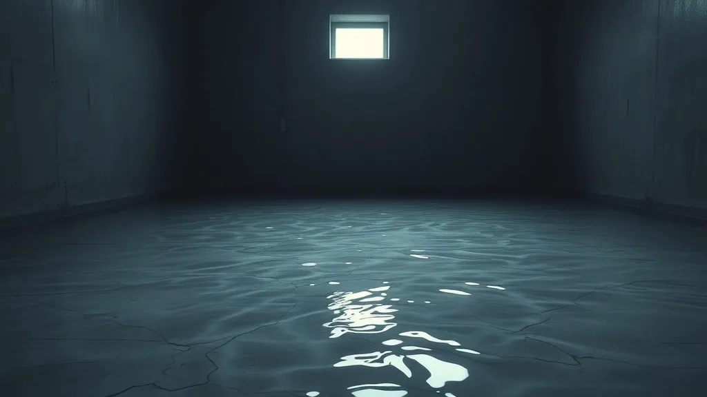 Dream symbol: room without tiles: scenarios: Dream of a Room Without Tiles Filled with Water