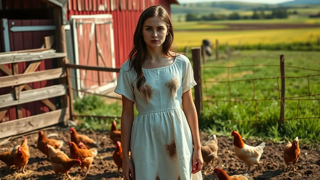Dream symbol: stained dress with chicken poop: demographics: Rural Residents with Farm Life Exposure