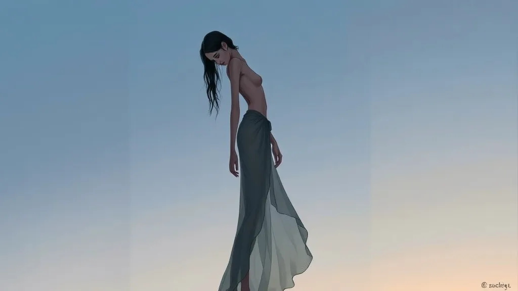 Dream symbol: tall skinny girl: symbolism: A Journey of Self-Discovery