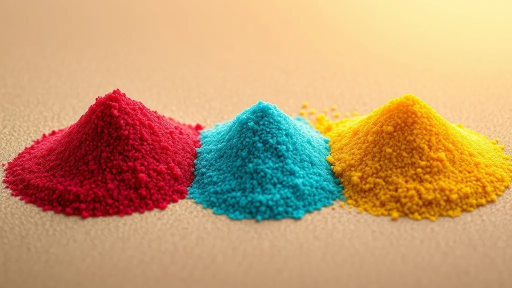 Dream symbol: three colorful shades of sand: intro