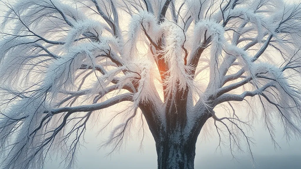 Dream symbol: tree with white powder: scenarios: Dreaming of the White Powder on the Tree Changing Color