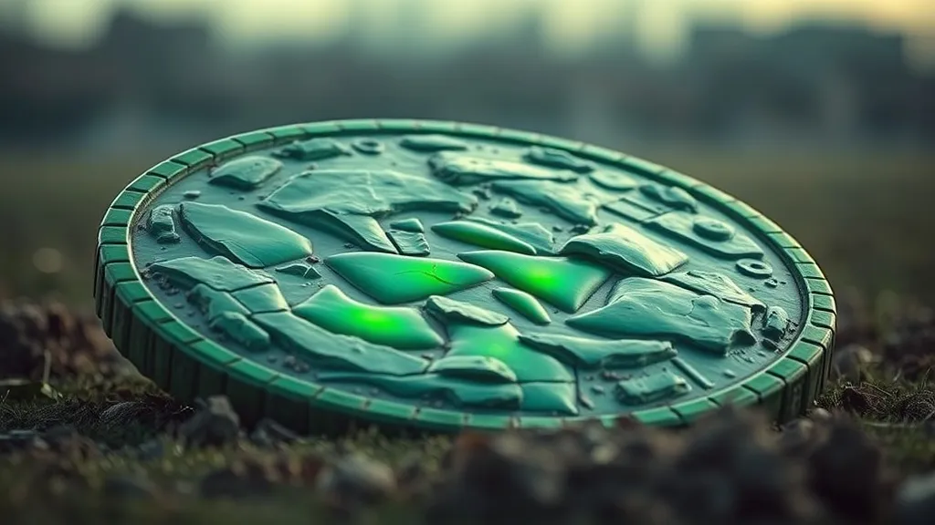 Dream symbol: green uneven coin: scenarios: Dream About a Green Uneven Coin That Is Extremely Large