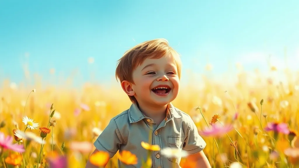Dream symbol: youngest grandson: scenarios: Dream of Your Youngest Grandson Playing Happily