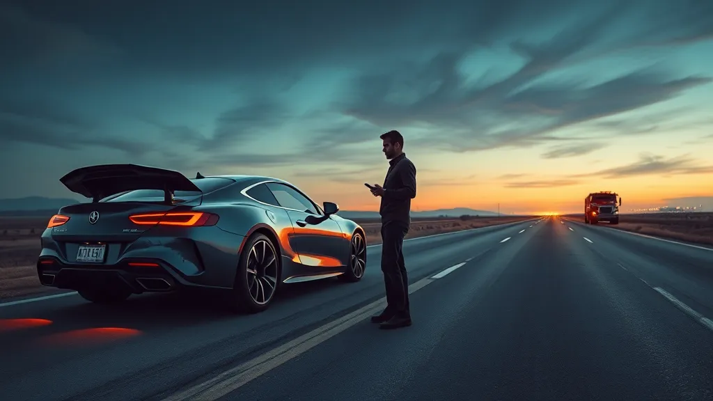 Dream symbol: beautiful car: scenarios: Dream of a Beautiful Car Breaking Down
