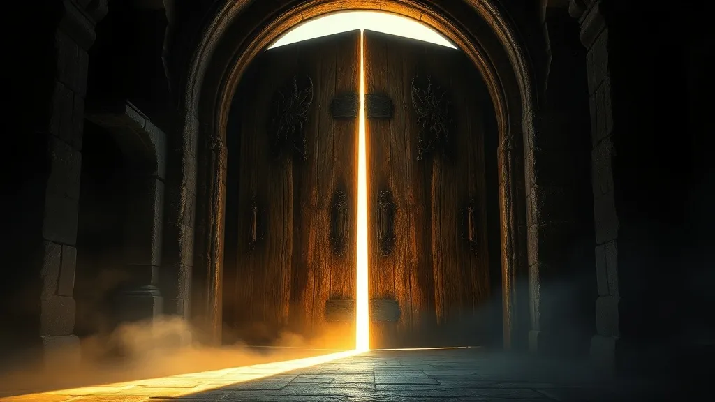 Dreams About Big Wooden Doors Meaning and Interpretation
