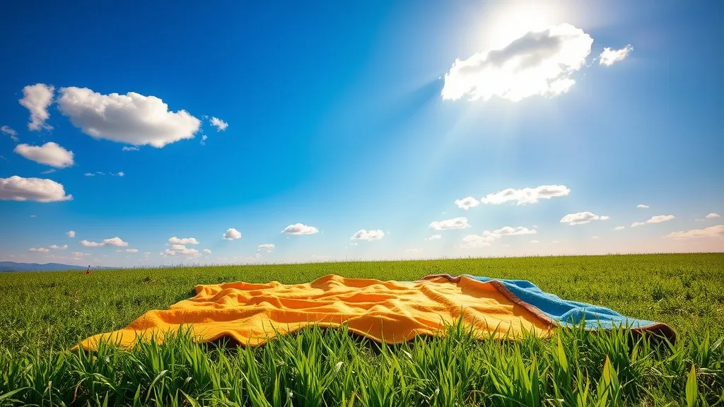 Dream symbol: blue blanket: scenarios: Dream of a Yellow and Blue Blanket