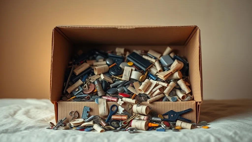 Dream symbol: boxes of items: scenarios: Dream of Large Boxes Containing Many Small Items