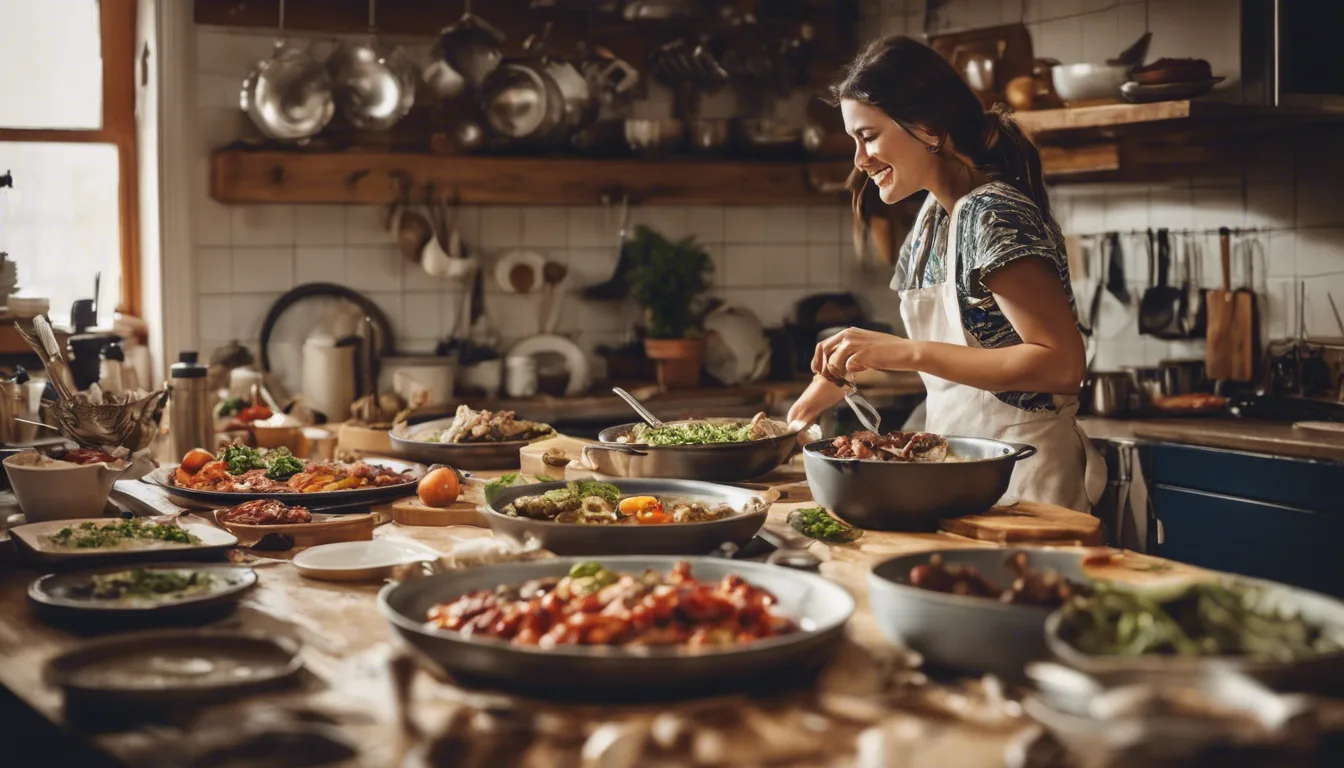 Dream symbol: cooking: scenarios: Dream of Cooking for a Going Away Party
