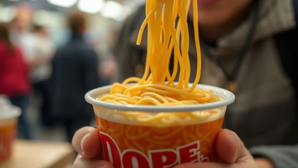 Dream symbol: cup of noodle sign: symbolism: Convenience and Hastiness