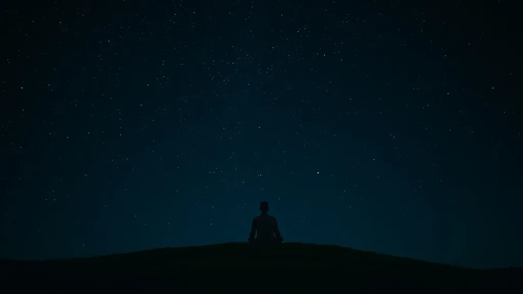Dream symbol: darkness with stars: scenarios: Dream of Stargazing in Darkness While Feeling at Peace