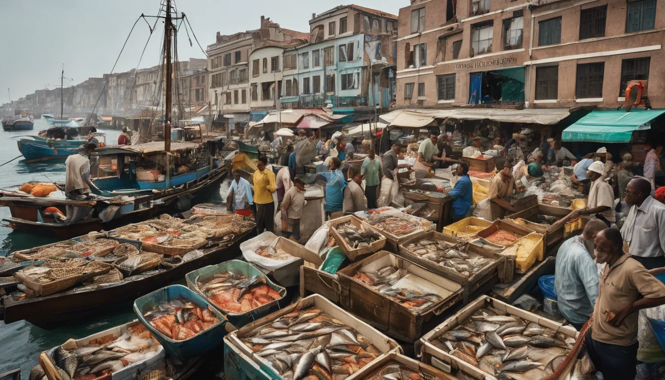 Dream symbol: fish: scenarios: Dream of a Fish Market