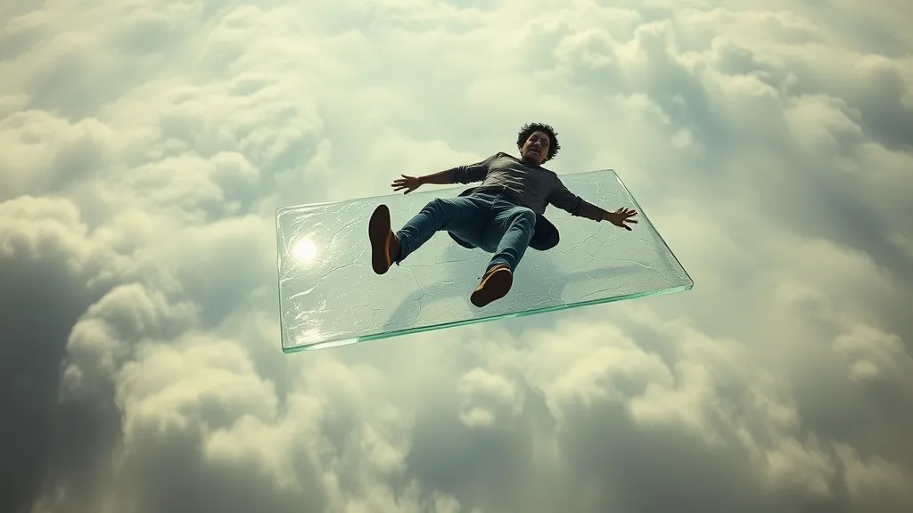 Dream symbol: glass foot board: scenarios: Dream about Falling from a Glass Foot Board