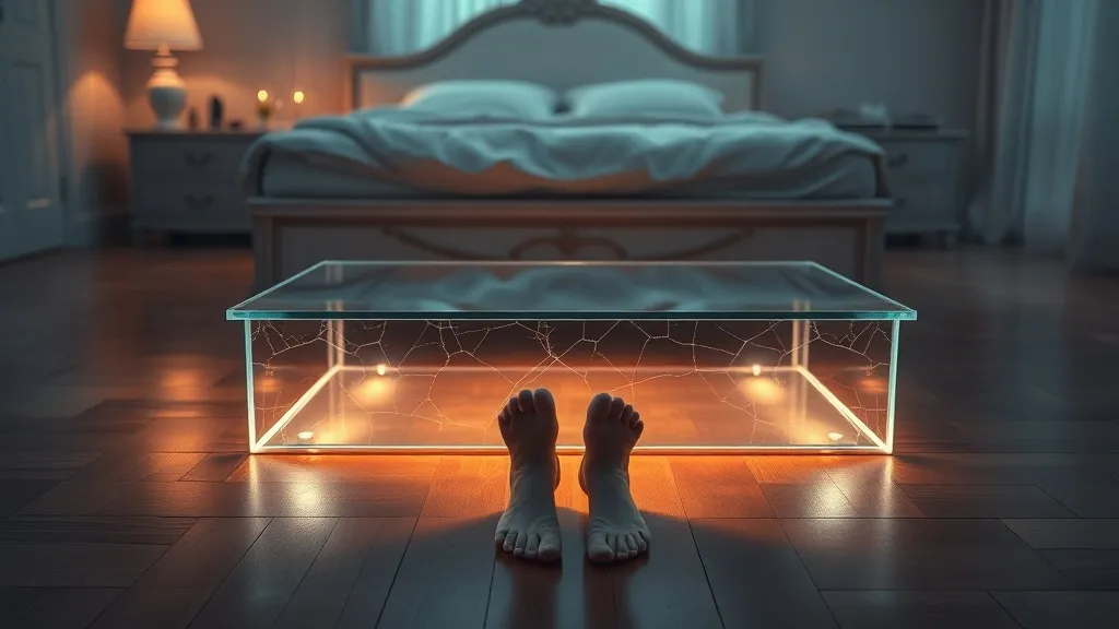 Dream symbol: glass foot board: symbolism: Reflection of Hidden Anxieties about the Future