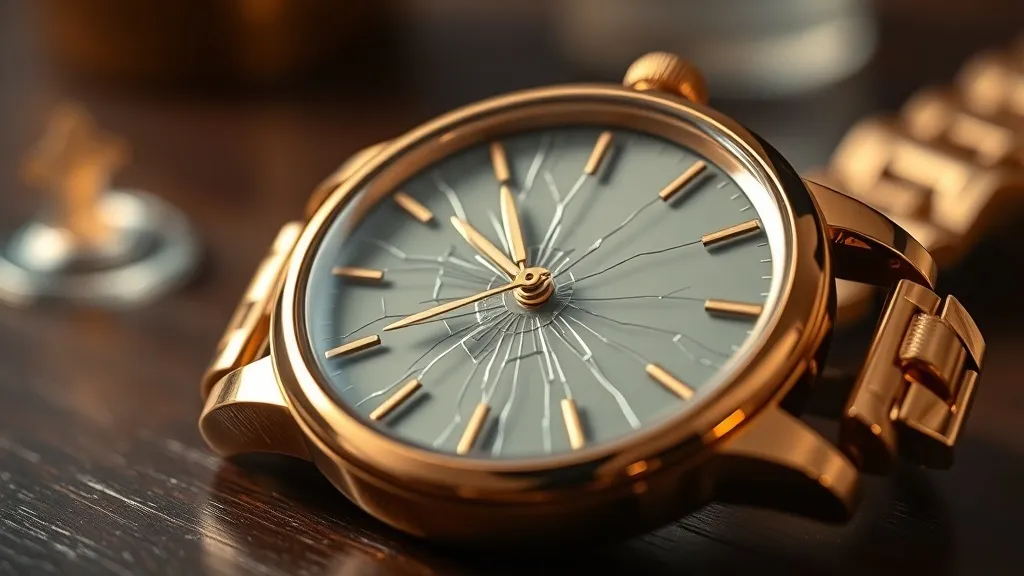 Dream symbol: golden watches: scenarios: Dream of a Broken Golden Watch