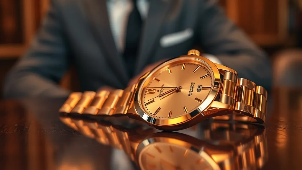 Dream symbol: golden watches: symbolism: Symbol of Status and Social Prestige