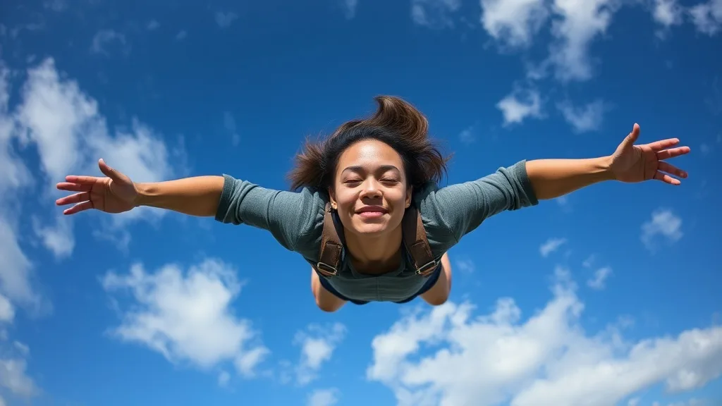 Dream symbol: gravity loss: scenarios: Dream of falling and not hitting the ground