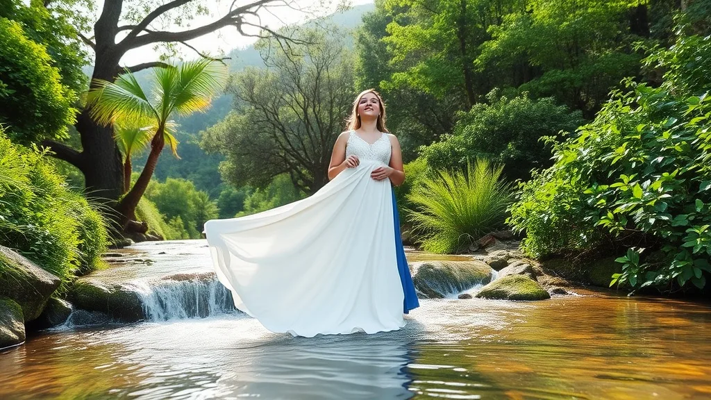 Dream symbol: long dress: scenarios: Dream of a Long Dress Being Washed