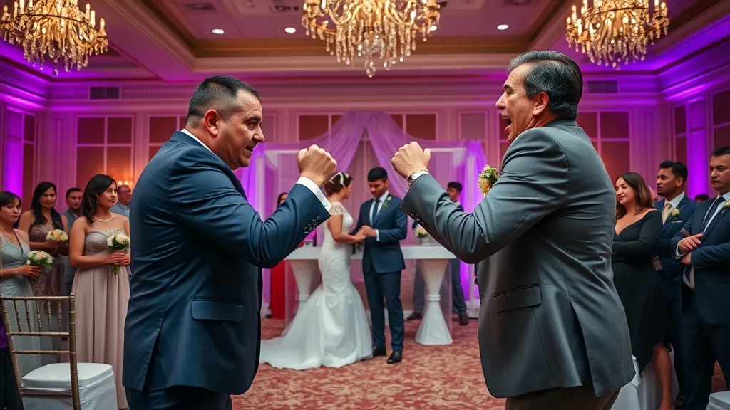 Dream symbol: marriage celebration: scenarios: Dream About Witnessing a Fight at a Wedding