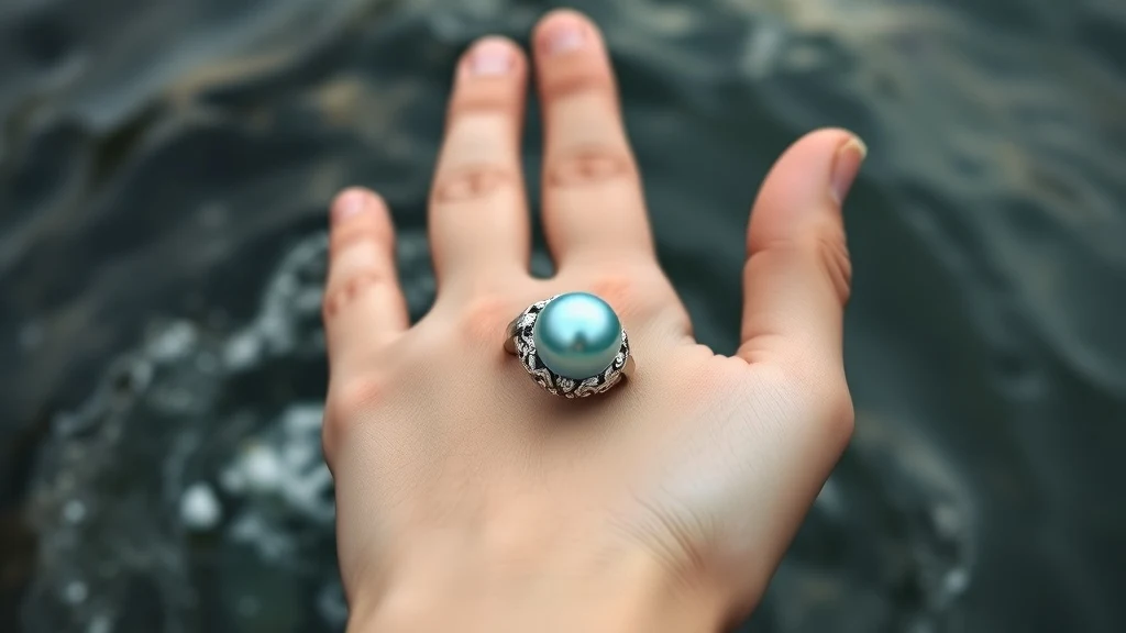 Dream symbol: pearl ring: scenarios: Dream of a pearl ring with a blue pearl