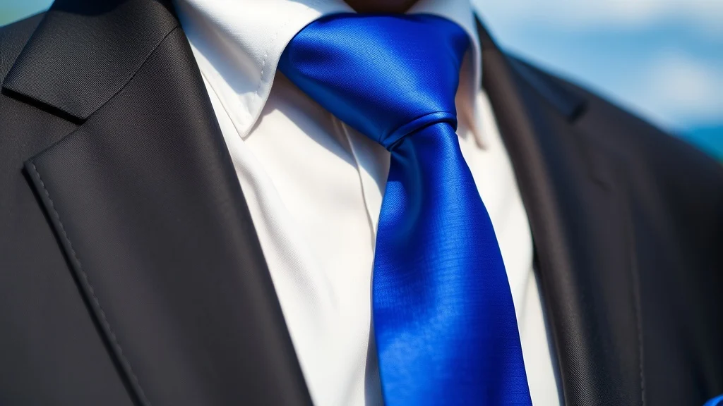 Dream symbol: royal blue tie: scenarios: Dream of a Royal Blue Tie That Is Made of an Unusual Material