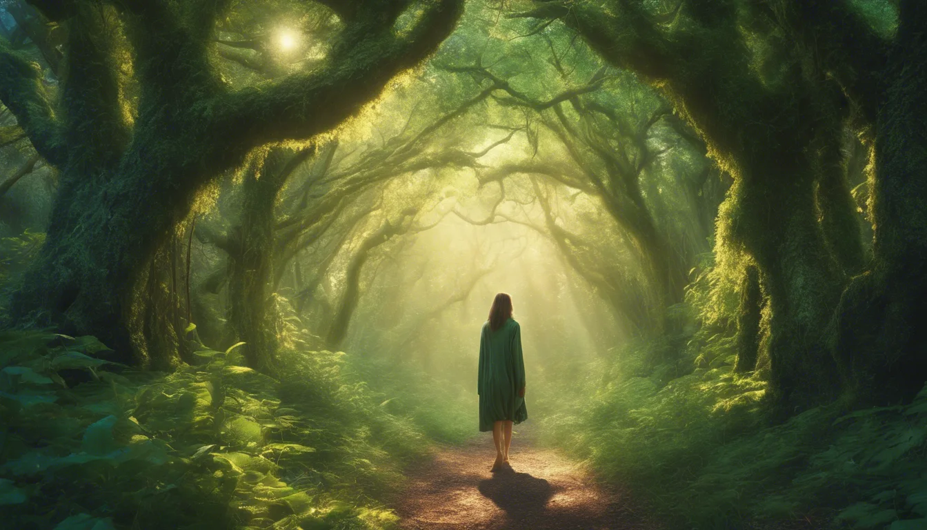 Dream symbol: running: scenarios: Dream of Running Through a Forest