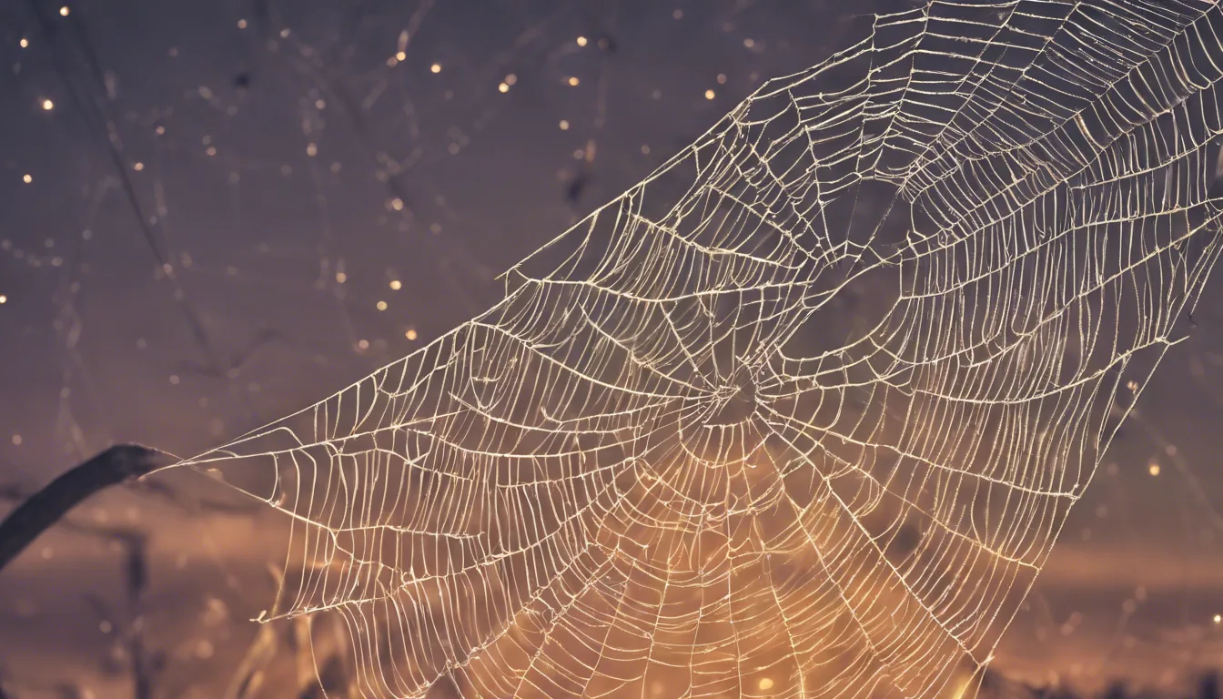 Dream symbol: spider web: scenarios: Dream of Spider Web Covered in Arachnids