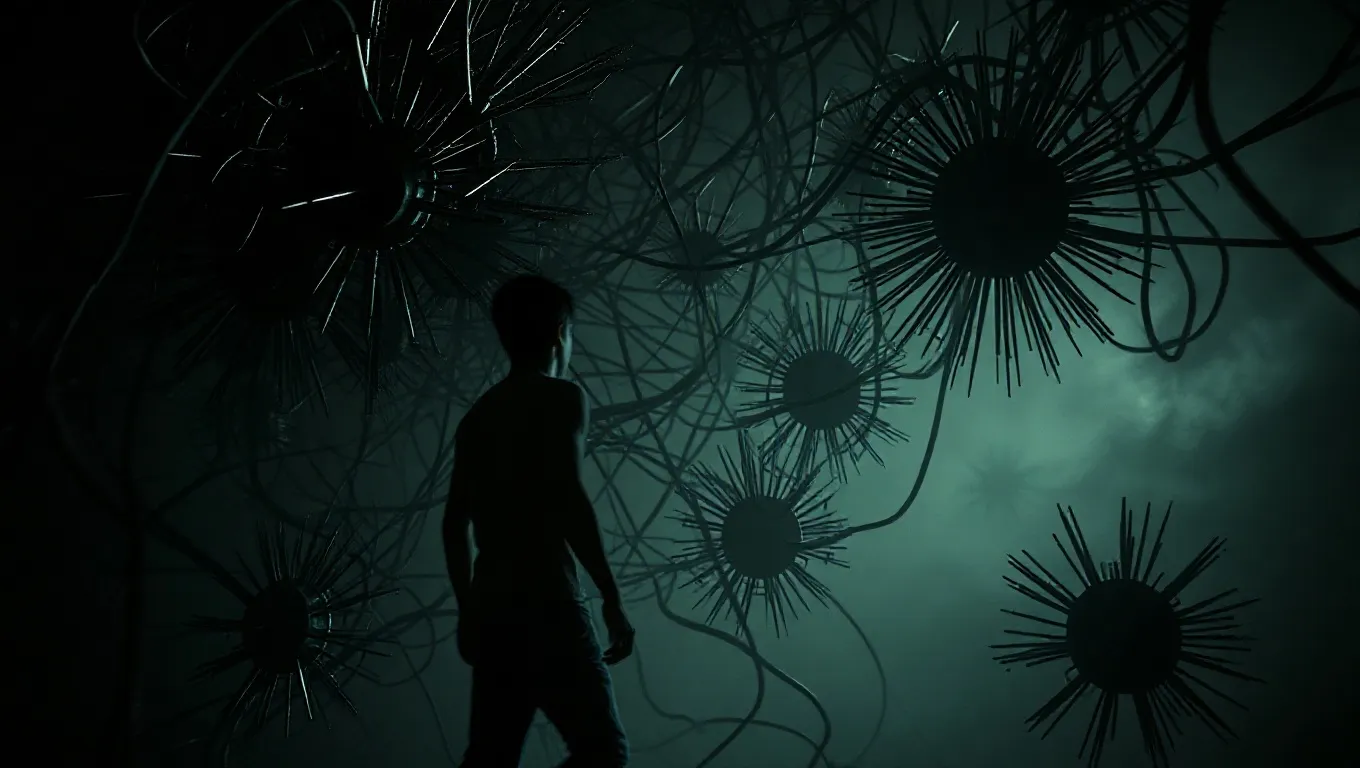 Dream symbol: spiky contraptions: symbolism: Manifestations of Inner Conflict and Stress Dream symbol: spiky contraptions: symbolism: Manifestations of Inner Conflict and Stress