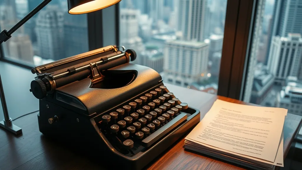 Dream symbol: antique typewriter: symbolism: Career
