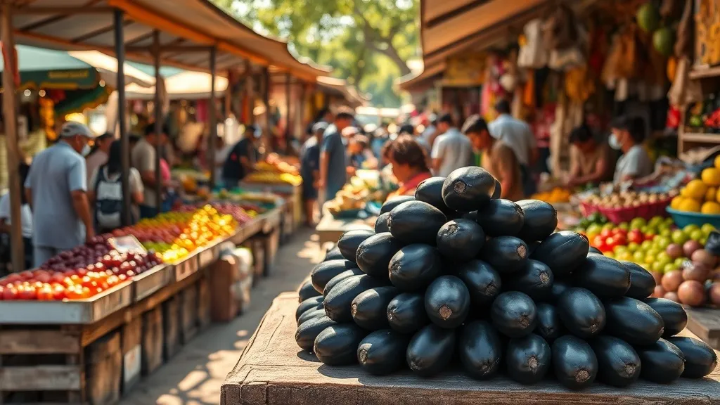 Dream symbol: black velvet tamarind: scenarios: Dream about Black Velvet Tamarind in a Market