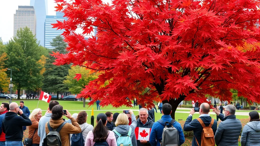 Dream symbol: canadian red maple leaf: demographics: People Who Have Visited or Lived in Canada